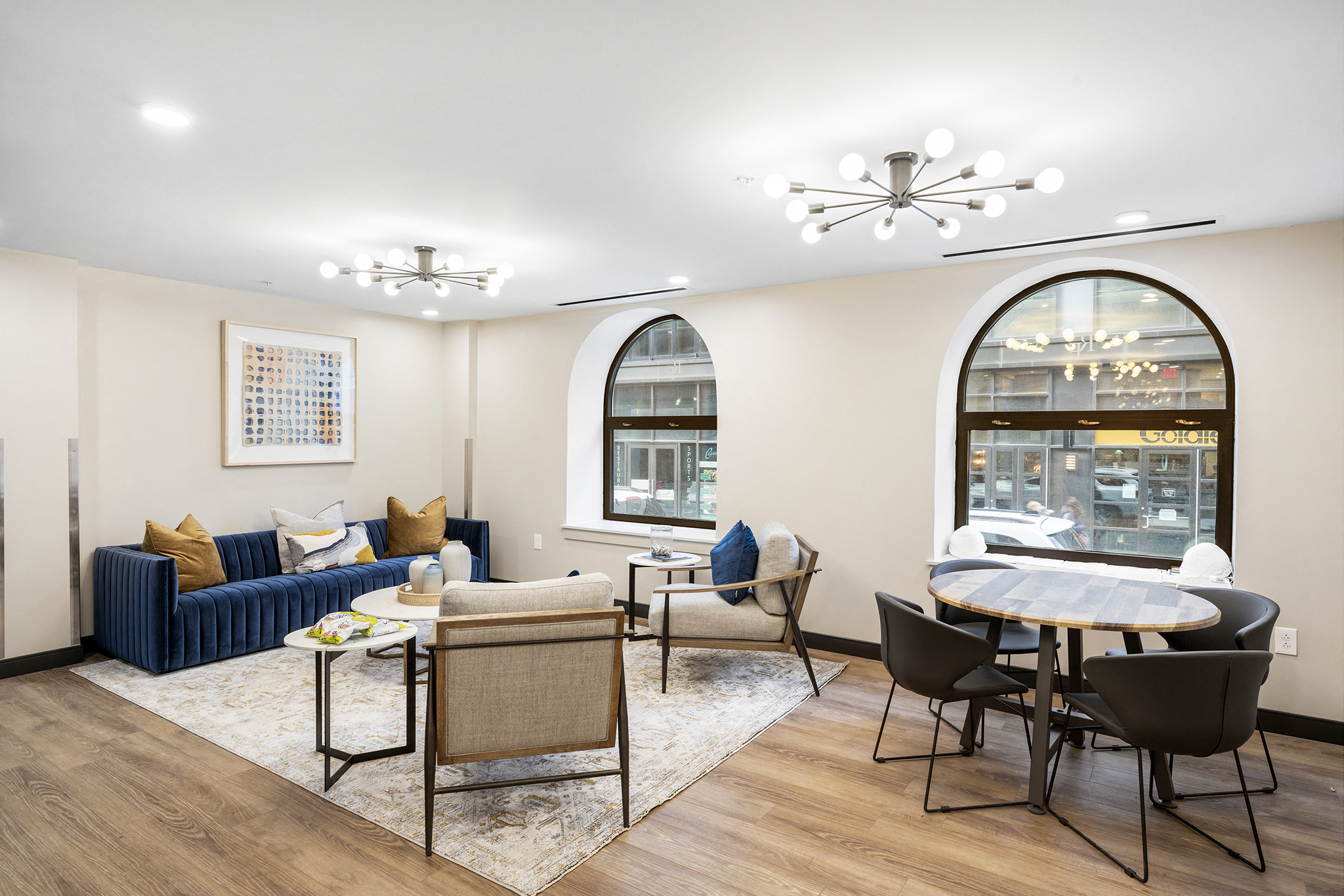 Resident Lounge and Workspace